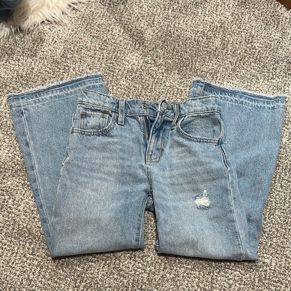 Old Navy Blue Straight Leg Jeans